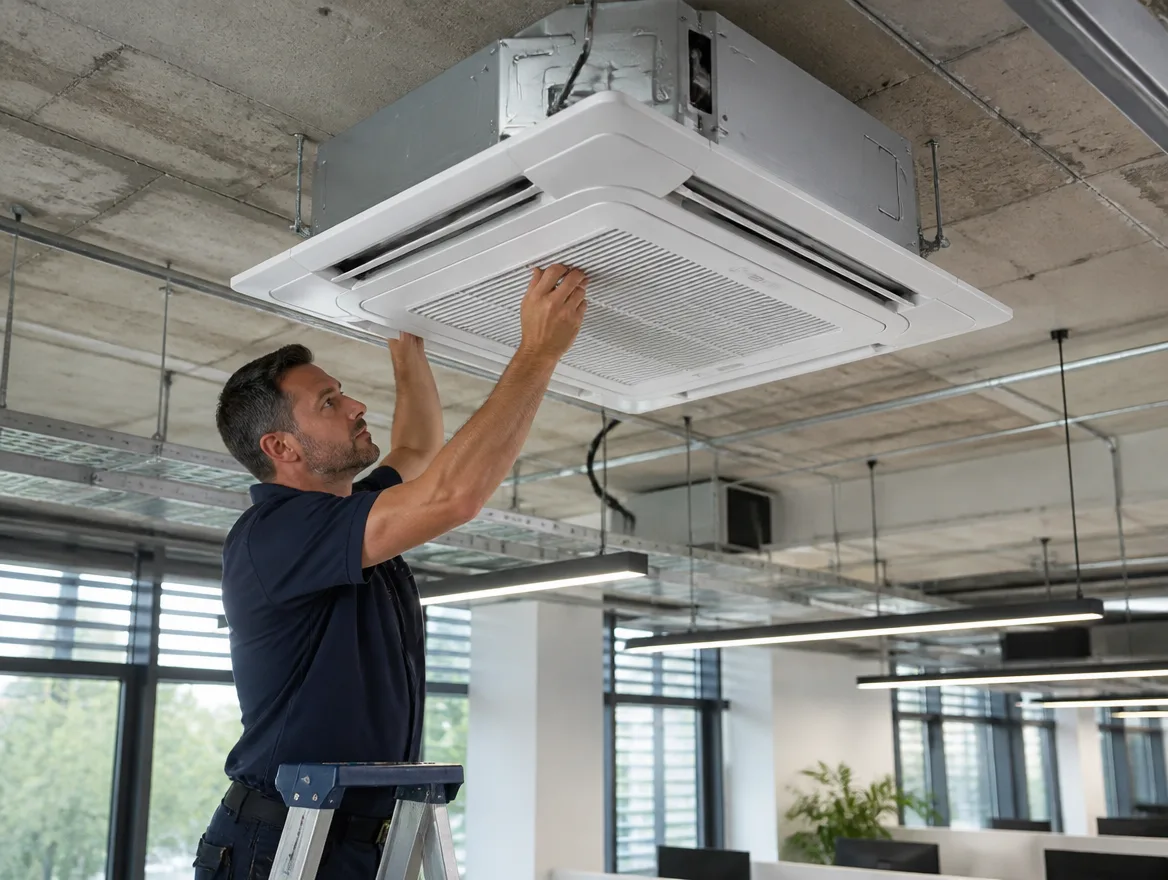 Ceiling cassette install
